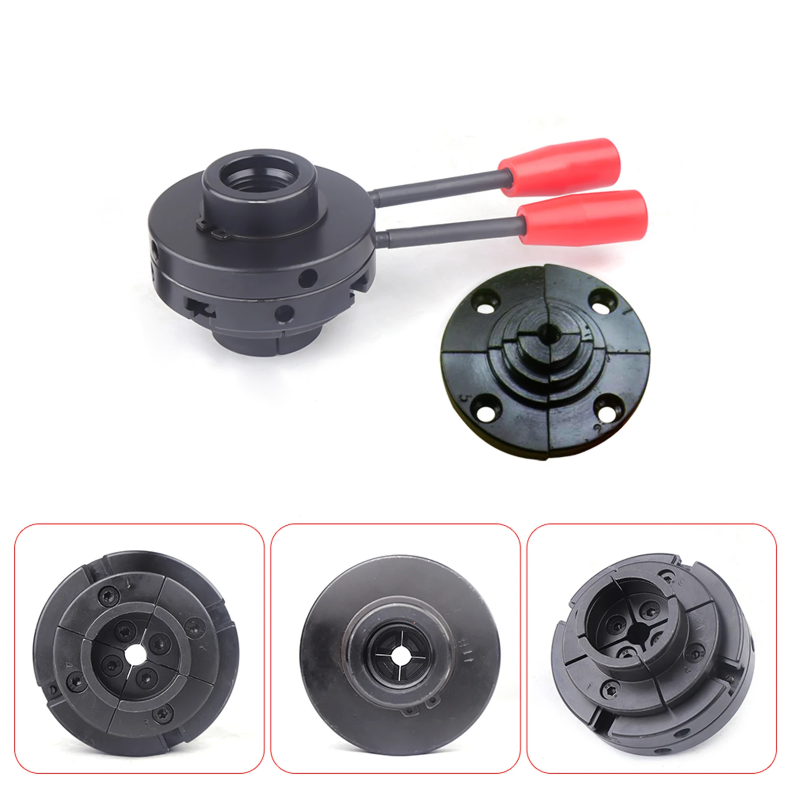 

Professional four-jaw chuck self-centring M18 or M33 lathe