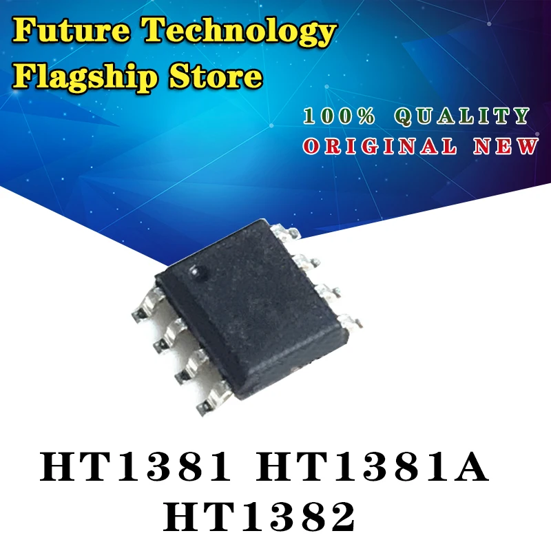

5pcs new original HT1381 HT1381A HT1382 SMD SOP8 I2C interface serial clock chip IC