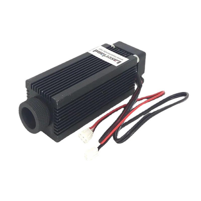 Корпус для фокусируемого лазерного модуля 33x33x80 мм чехол диода C-Mount с радиатором и