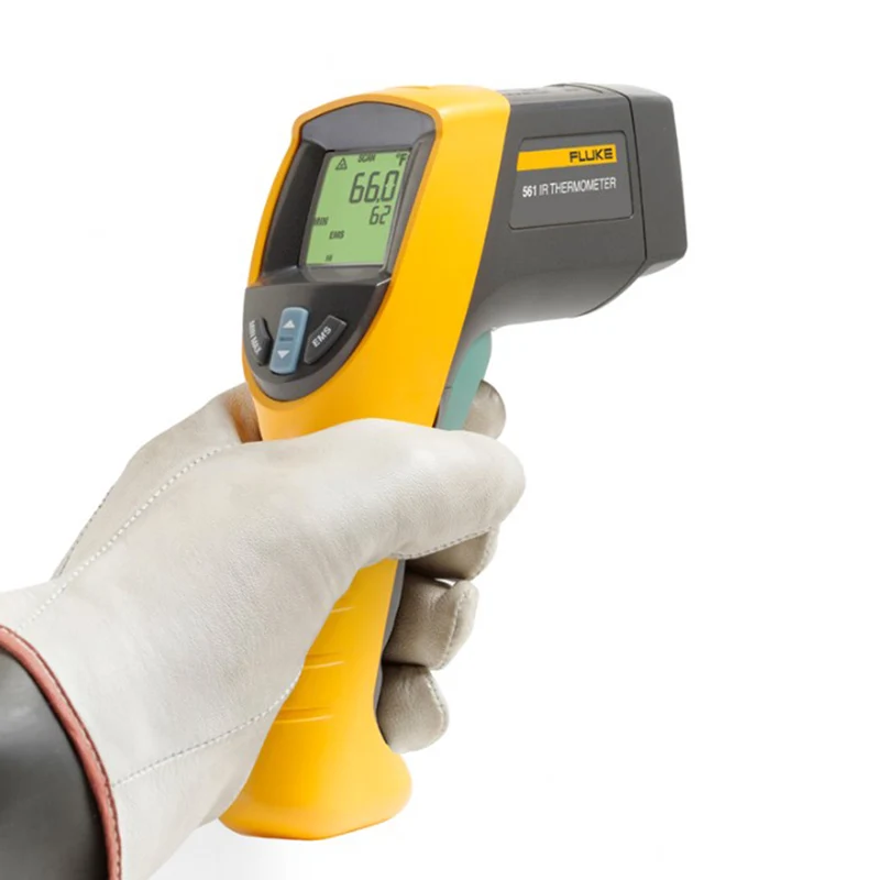 

Fluke 563 high-precision dual-purpose thermometer dual-color flashing alarm response time 500ms brand new original