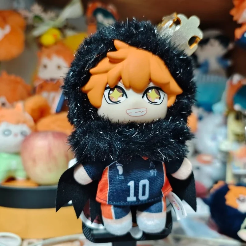 Фото В наличии: Коллекционная аутентичная фигурка-талисман EAKI Haikyuu, серия Blind Box, Хината Шойо, кукла-брелок для сумки, подарок для фанатов аниме №4