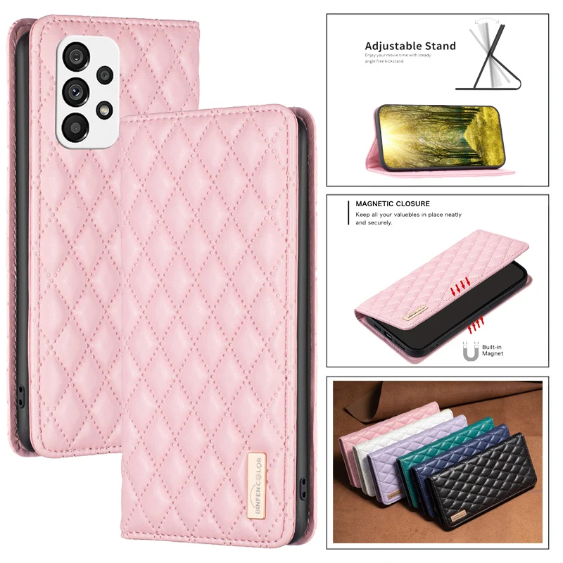

Кожаный магнитный чехол-бумажник для телефона Samsung A73 Galaxy A73 5G A 73 A736 SM-A736B/DS 6,7 "A73Case Skin Friendly, чехол-книжка