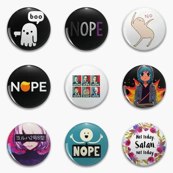 

Настраиваемый привидение неодобрения Ace деревянный стиль честный блоб говорит, что нет противоударный мягкий кнопочный штифт, оригинальны...