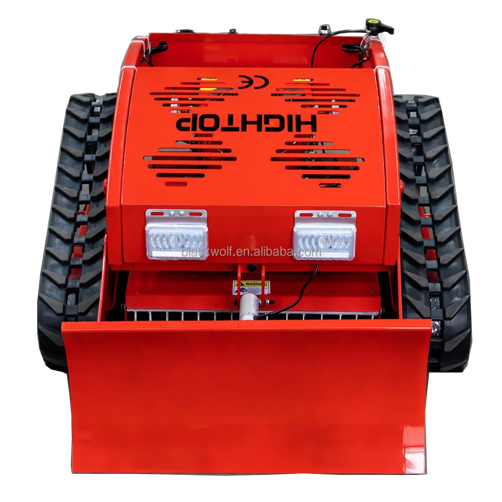 

7.5HP Loncin engine Robot Electric Start Lawnmower Robot Crawler Lawnmower