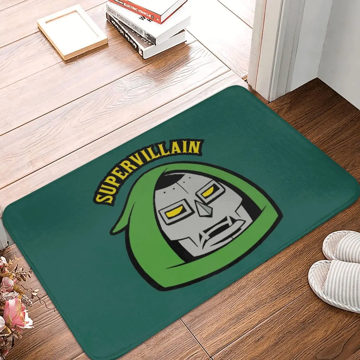 

MF DOOM Doormat Rug Carpet Mat Footpad Polyester Non-slip Sand Scraping Entrance Kitchen Bedroom Balcony Toilet