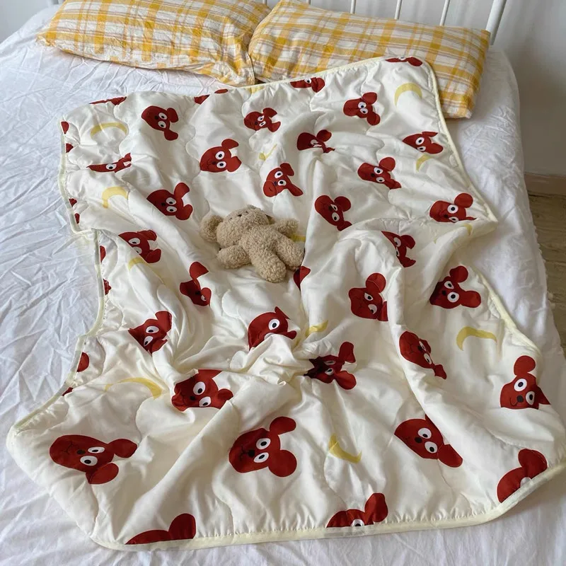 Mantas decorativas de lujo para niños, para sofá colcha, cama doble, cubierta de algodón para siesta, edredón suave para parejas