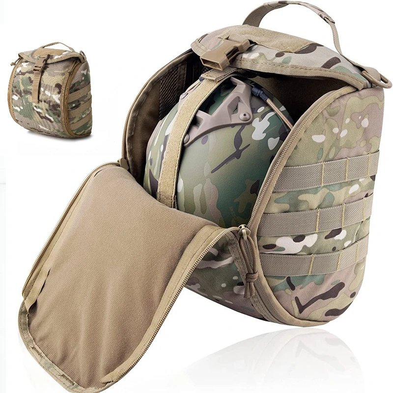 

Tactical Helmet Storage Bag For Carrying Airsoft Bulletproof Ballistic Fast MICH Wendy Helmet Sports Hunting Shooting Combat