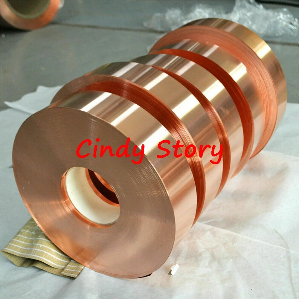 

1PC 99.9% Pure Copper Cu Metal Sheet Foil Plate 0.5x15 x 1000mm