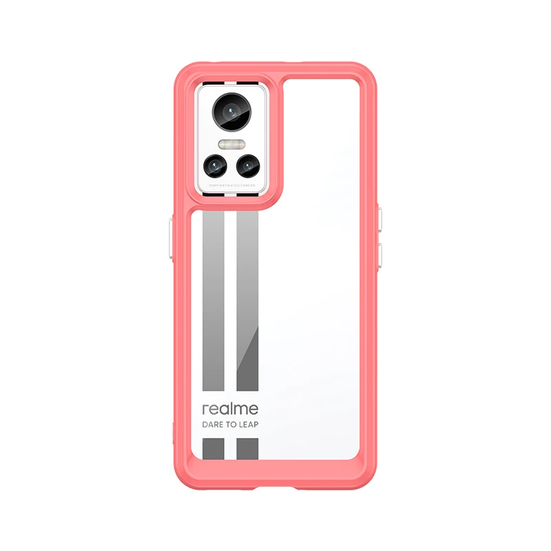 Soft Transparent Case For Realme GT Neo 3 Case Bumper Silicon Color Back Cover For Realme GT Neo 3 Case For Realme GT Neo 3 Neo3