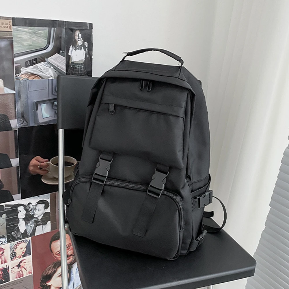 

Fashion Japanese Backpack Nylon Student Large Shoulder Schoobag Travel Rucksack for Women Students Shopping Travel