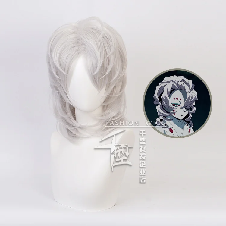 

Парик для косплея киметасу из аниме «рассекающий демонов», термостойкий для Хэллоуина, no Yaiba Spider Oni Ayaki Rui