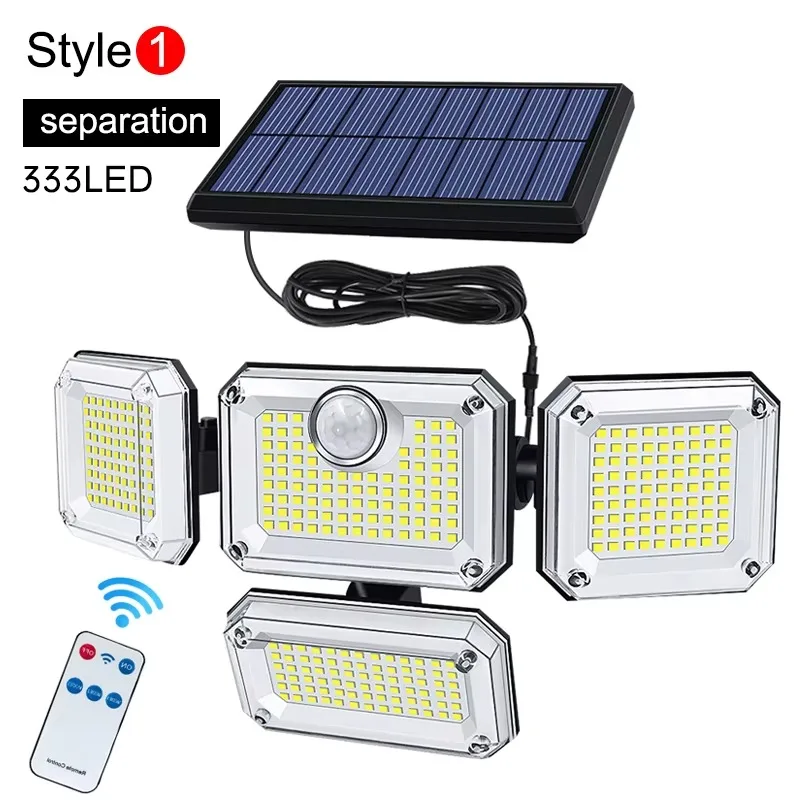 

Солнечный светильник Htomaza 122/333 LED с датчиком движения