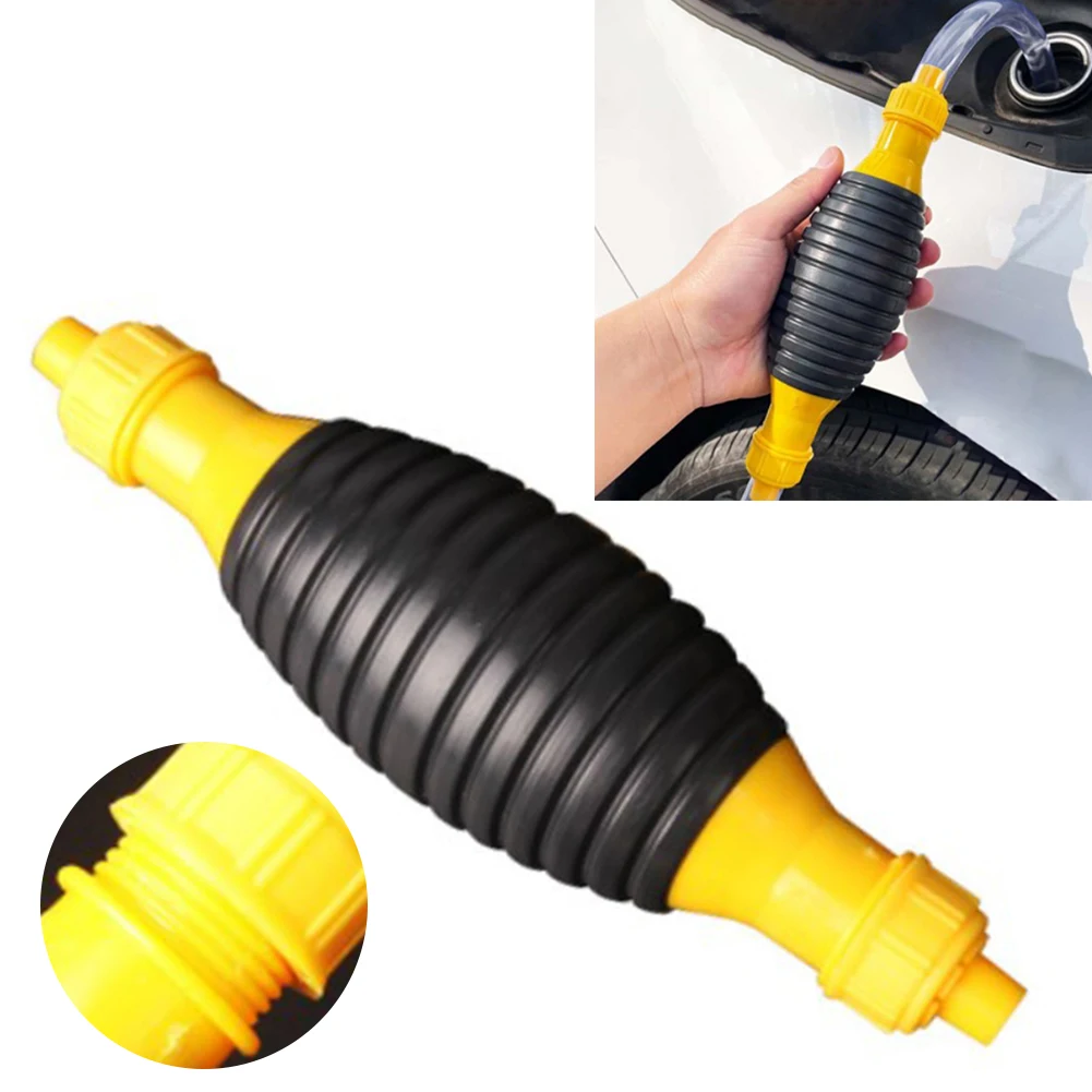 

1Pcs Car Motorcycle Universal Fuel Pump Transfer Hand Gas Oil Change Pump Self-priming Pipe For Fuel Crude Oil Gasoline