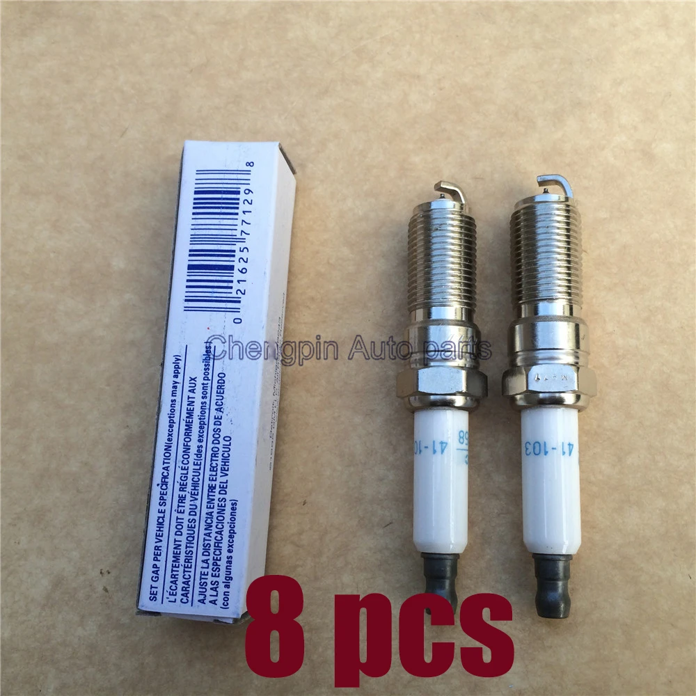 

(8 шт./лот) Оригинальная иридиевая Свеча зажигания OEM #12625058 41-103 автомобильная свеча для Chevrolet Buick GMC Cadillac