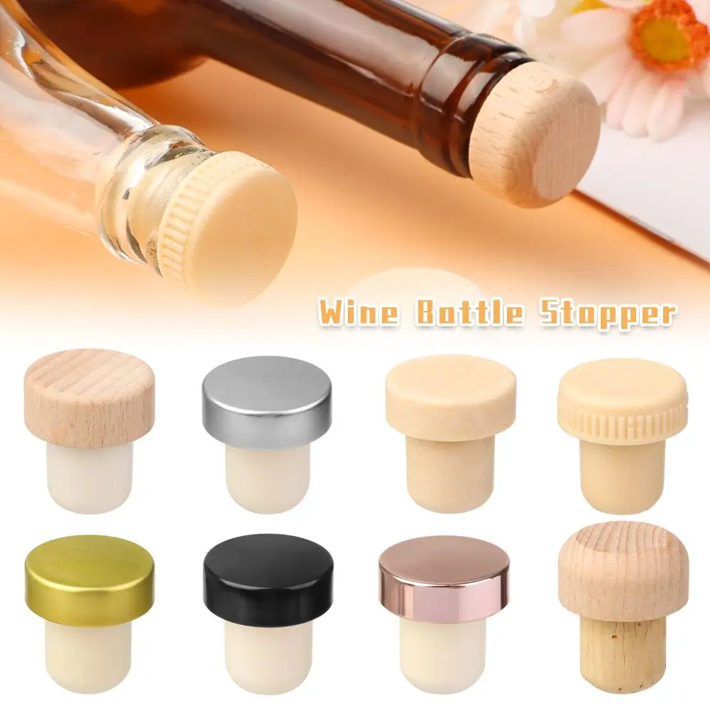 

Champagne Drink Bar Seal Reusable Wine Outlet Cap Sealer Plug Wine Stopper Bottle Cover Wine Bottle Stopper