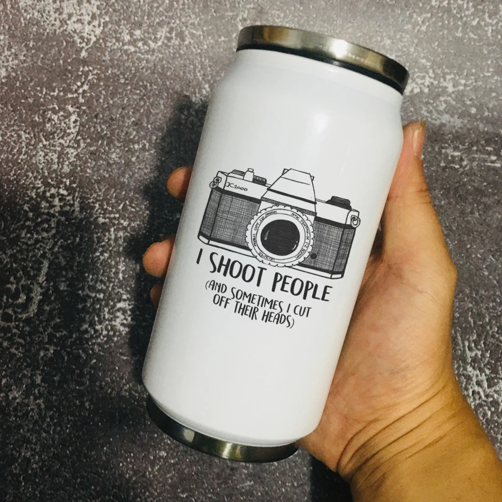 

Funny Vacuum Thermos Coffee Mug Stainless Steel Home Coffee Mug Photographers Birthday Gift