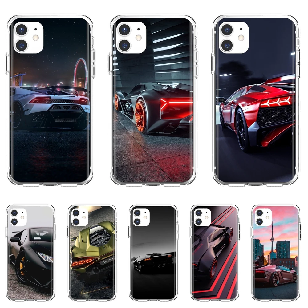 

Super Cars-Lamborghinis Silicone Phone Cover For iPod Touch iPhone 10 11 12 Pro 4S 5S SE 5C 6 6S 7 8 X XR XS Plus Max 2020