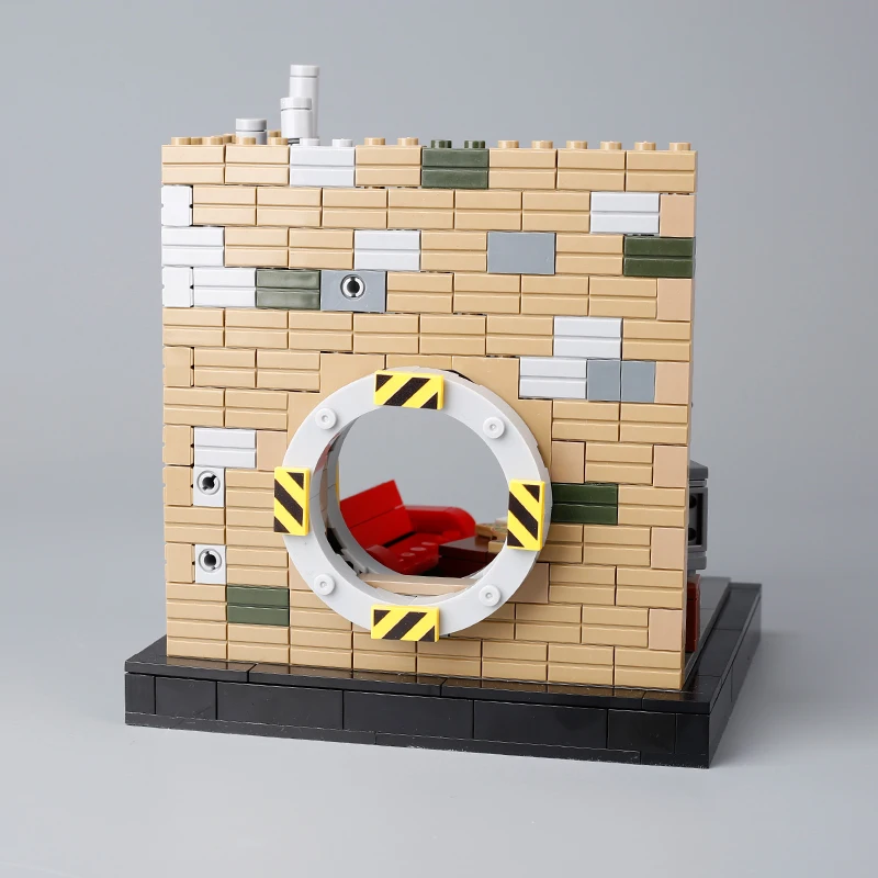 Конструктор MOC для подземных труб набор строительных блоков канализации пицца