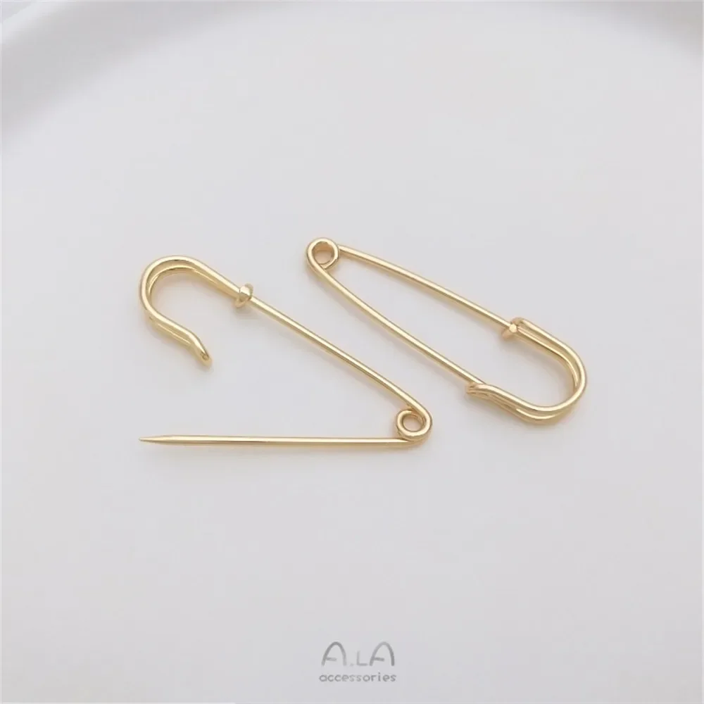 18-каратное позолоченное брошь застежка аксессуары для сохранения цвета