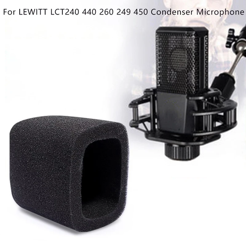 

1Pc LEWITT Microphone Dedicated Set Mic Windscreen Host Protecting Mask For LEWITT LCT240 440 260 249 450 Condenser Microphone