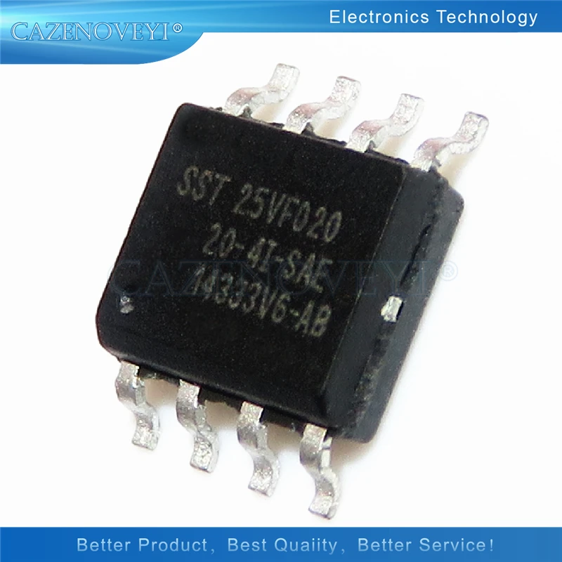 10 шт./партия, SST25VF080B SST25VF040B SST25VF032B SST25VF020 SST25VF016B SST25VF010A SST25LF040A SST25LF020A SOP-8