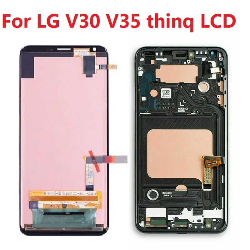 

for lg v30 lcd h930 h933 lcd LM-V350 touch screen digitizer assembly for lg v35 thinq screen replacement