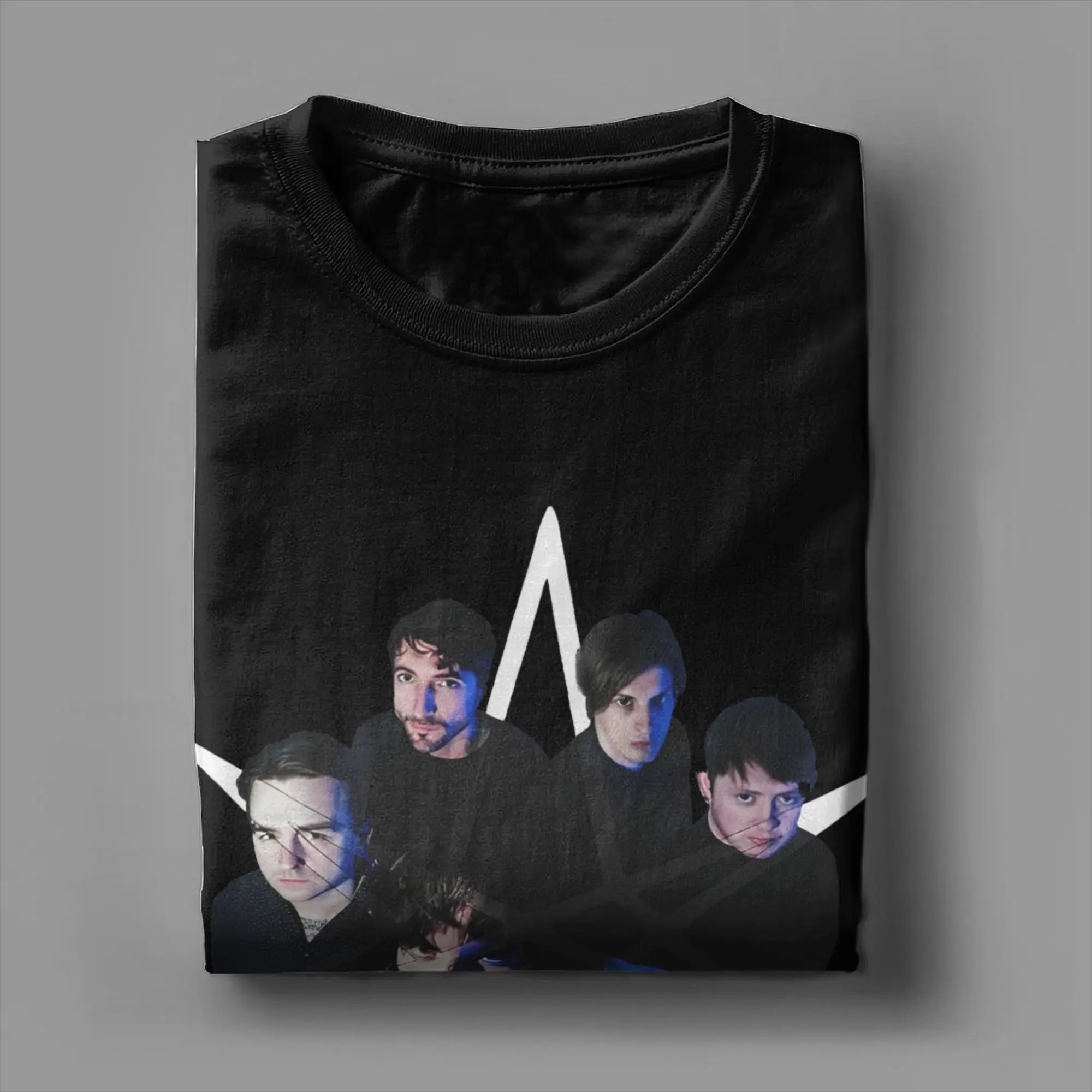 Men's T-Shirts Bmth Kingslayer Bring Me The Horizons Novelty 100% Cotton Tees Short Sleeve T Shirts Crew Neck Clothes Gift Idea