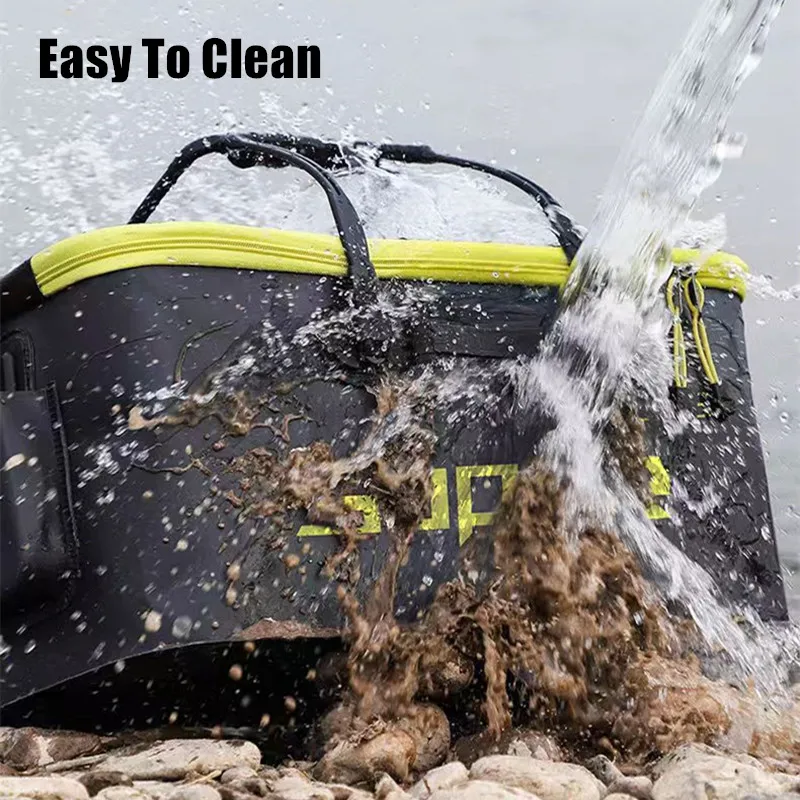 Портативная сумка для рыбалки складное ведро коробка живой рыбы контейнер воды