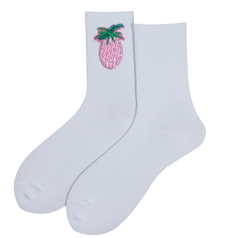 Женские носки средней длины дизайнерские модные уличные великолепные подарки