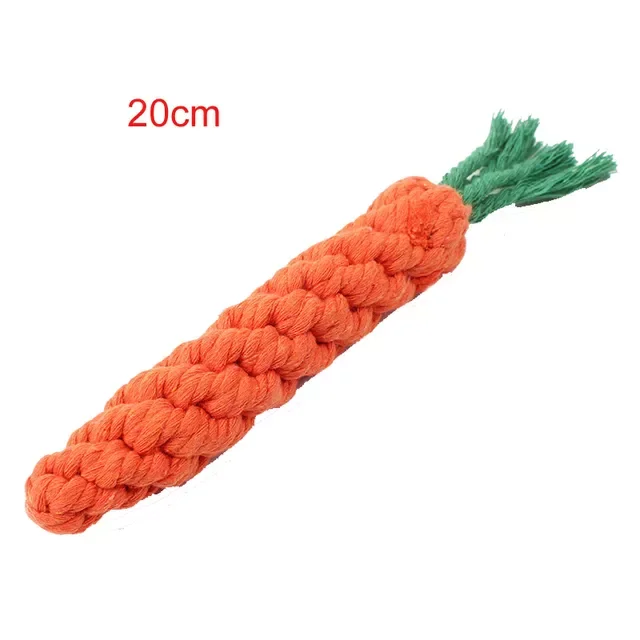 

2022 Rope Dog Toys Bite Resistant Cleaning Teeth Dog Chew Toy Puppy Toys Cartoon Animal Pet Toys For Dogs Petshop