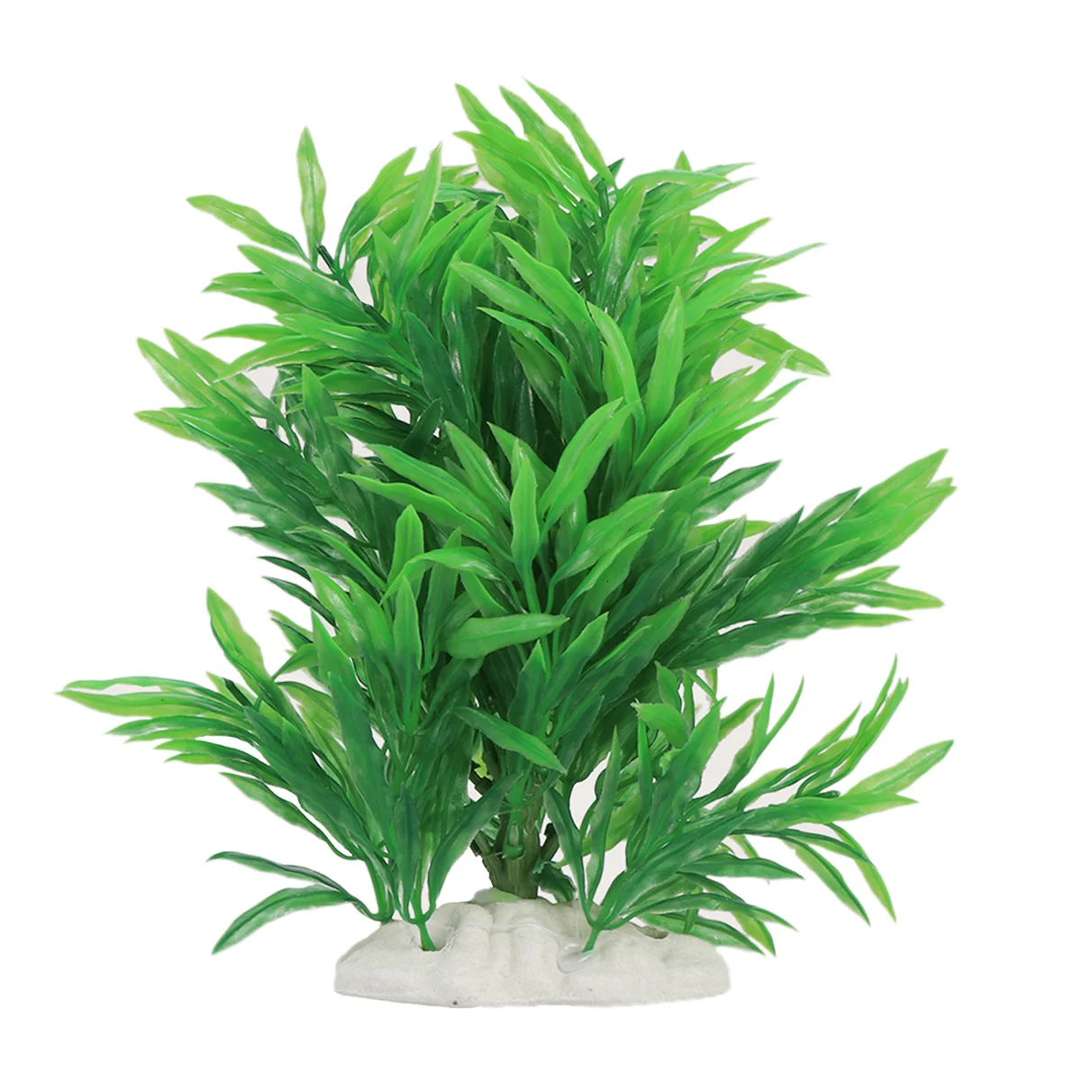 

Aquariumtankplasticartificial Landscape Fake Leaf Decorationsdecor Grass Watersoft Realistic Small Green Décor Tall Aquatic