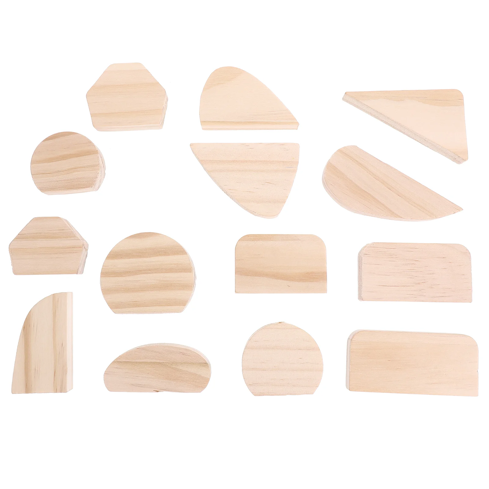 

14 Pcs Handy Handle Maker DIY Mold Ornaments Durable Pottery Mug Molds Wood Convenient
