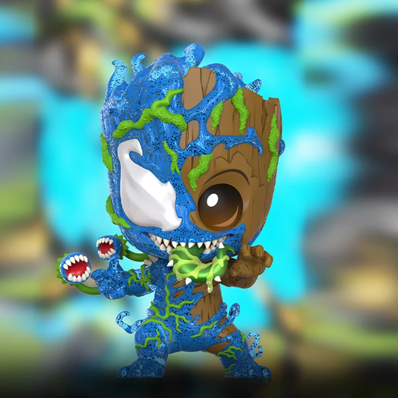 Оригинальные игрушки Hottoys Cosbaby Q Edition Человек-паук Веном доктор необычная модель