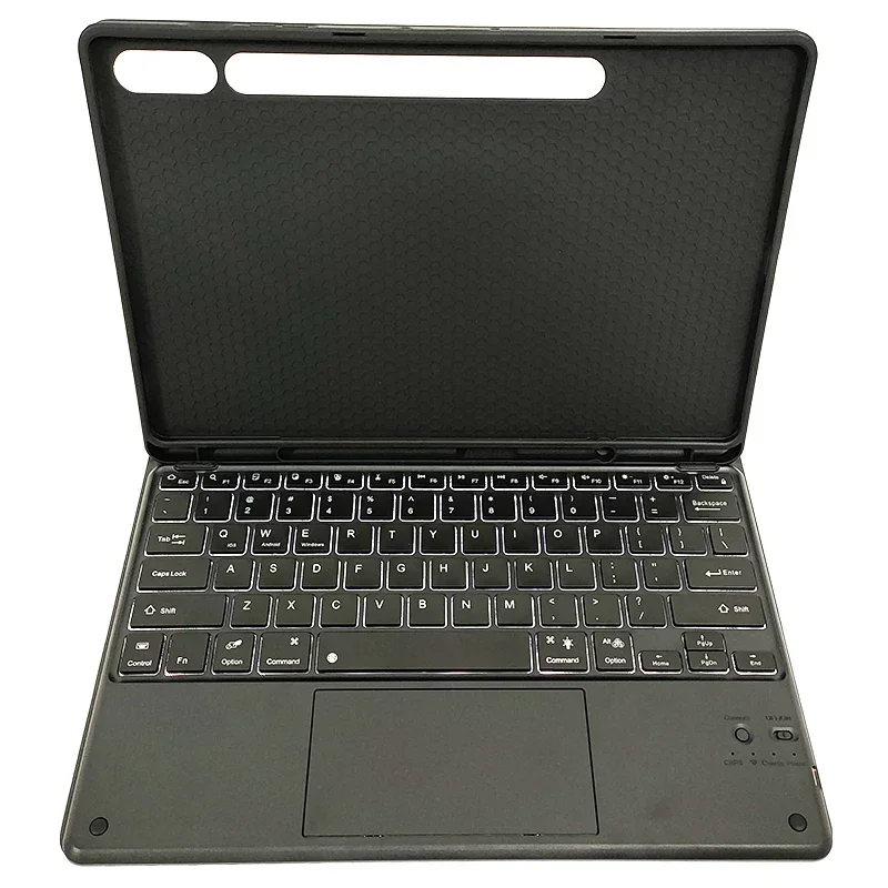 Чехол с Bluetooth-клавиатурой для Samsung Galaxy Tab S9 FE Plus 12 4 X610 X616 чехол планшета трекпад