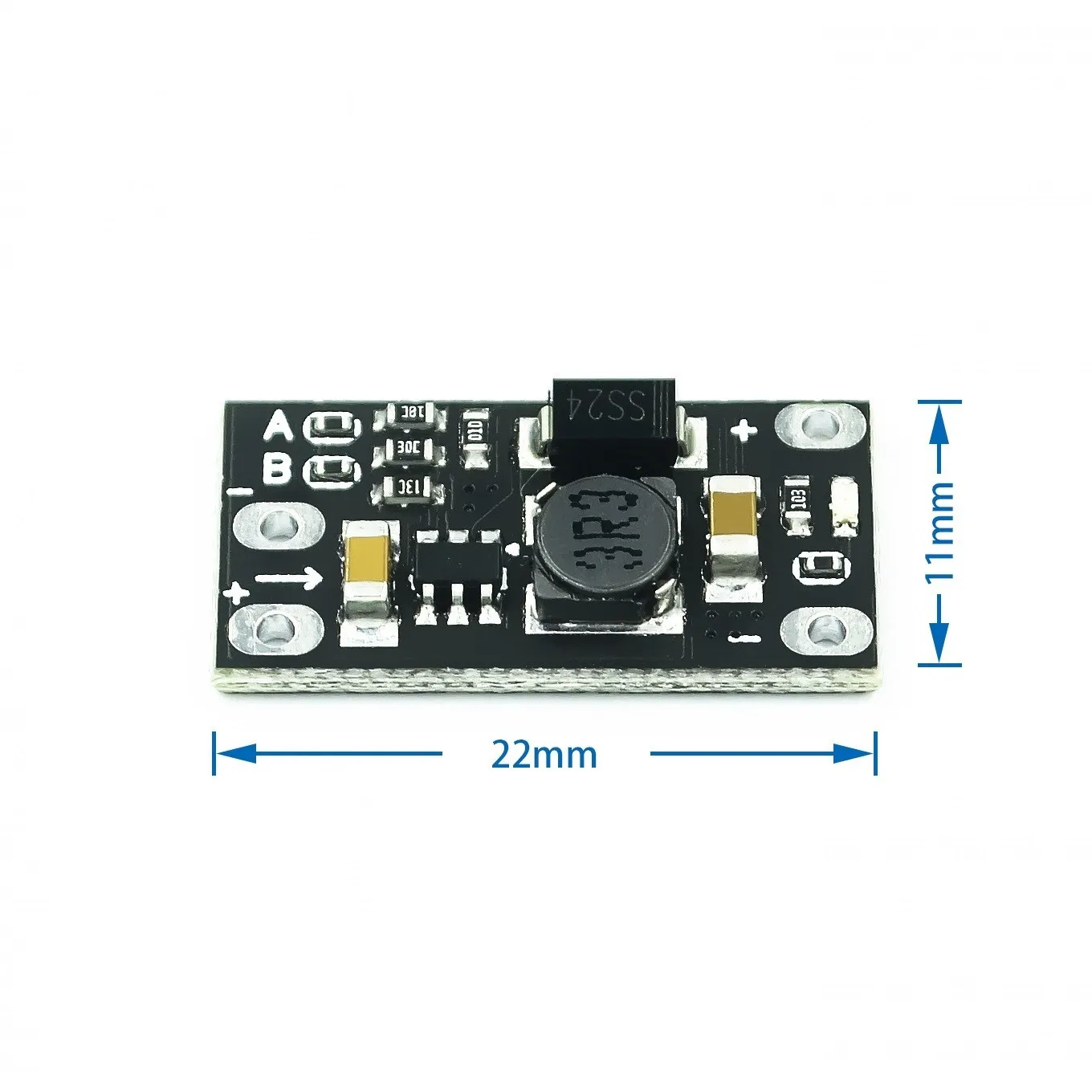 10 шт Мини DC-DC повышающий преобразователь 3V 3 2 V 7 5V 9V 12V Напряжение Регулятор модуль