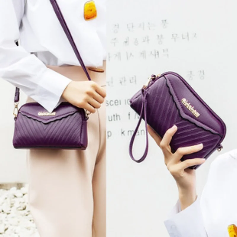 New Middle-aged And Young Women's Shopping Travel Crossbody Shoulder Bag Korean Version Fashionable Handbag