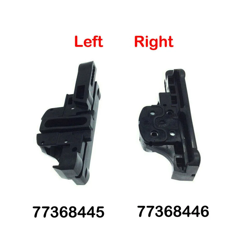 1pair Of Sunproof Clip Slideway Ceiling Bracket Right+left Black ABS  For Jeep-Renegade 77368445 Strong&safe Installation