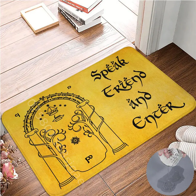 

Cartoon Letters Floor Mat Diatom Mud Bath Toilet Absorbent Rugs Bedroom DecorFoot Non-slip Carpet Quick Dry Entrance Doormats