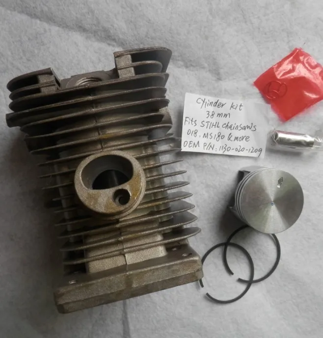 

38MM MS180 CYLINDER KIT 1130-020-1208 FOR STIHL 018 MS180C CHAINSAW KOBLEN PISTION RING PIN CLIPS ASSEMBLY 11300201213
