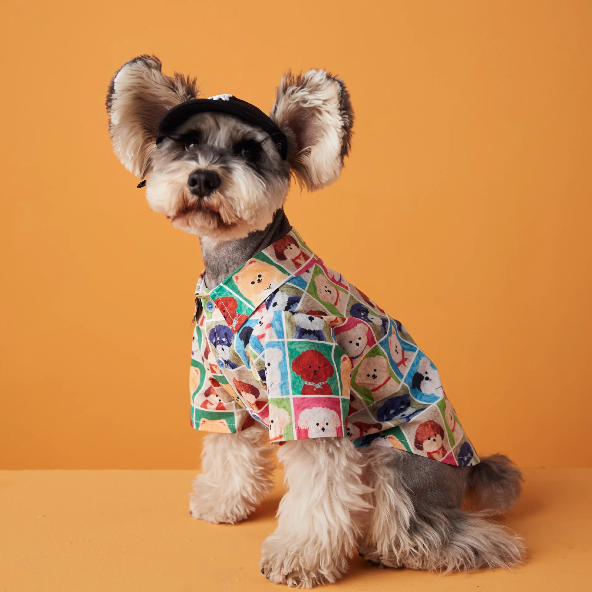 

Print Dog Shirt Cute Summer Fashion Pet Clothing for Small Medium Dogs Cartoon Shirt Yorkies Chihuahua Puppy Summer Clothes