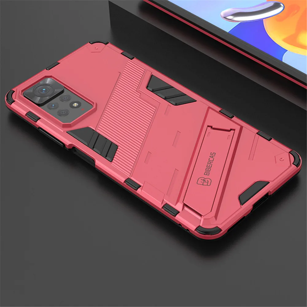 

Redmi Note 11 Pro Plus 11S 10 10S 9 Redmi K50 40 Gaming 10 9A 9C For Xiaomi Redmi Note 11 Global Case Slim Stand Holder Cover
