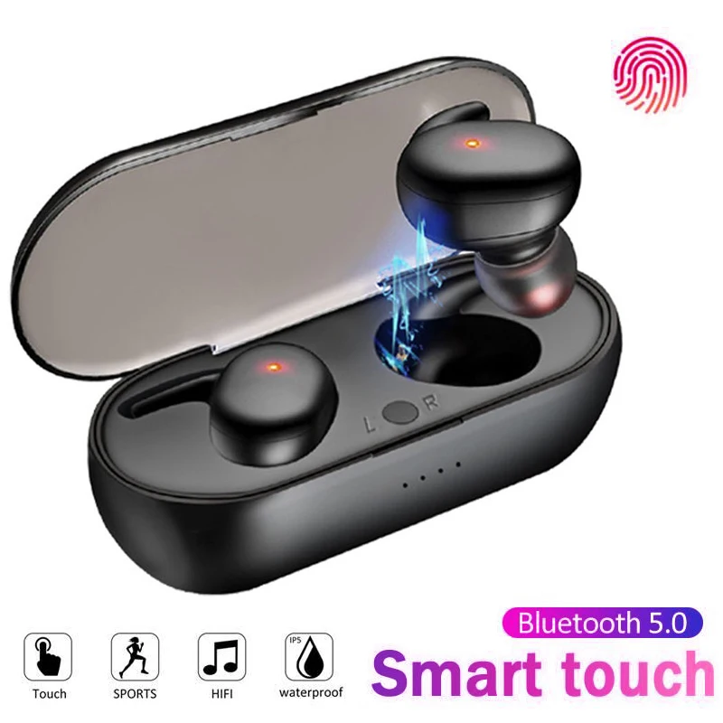 

TWS-стереонаушники Y30 с поддержкой Bluetooth 5,0 и микрофоном