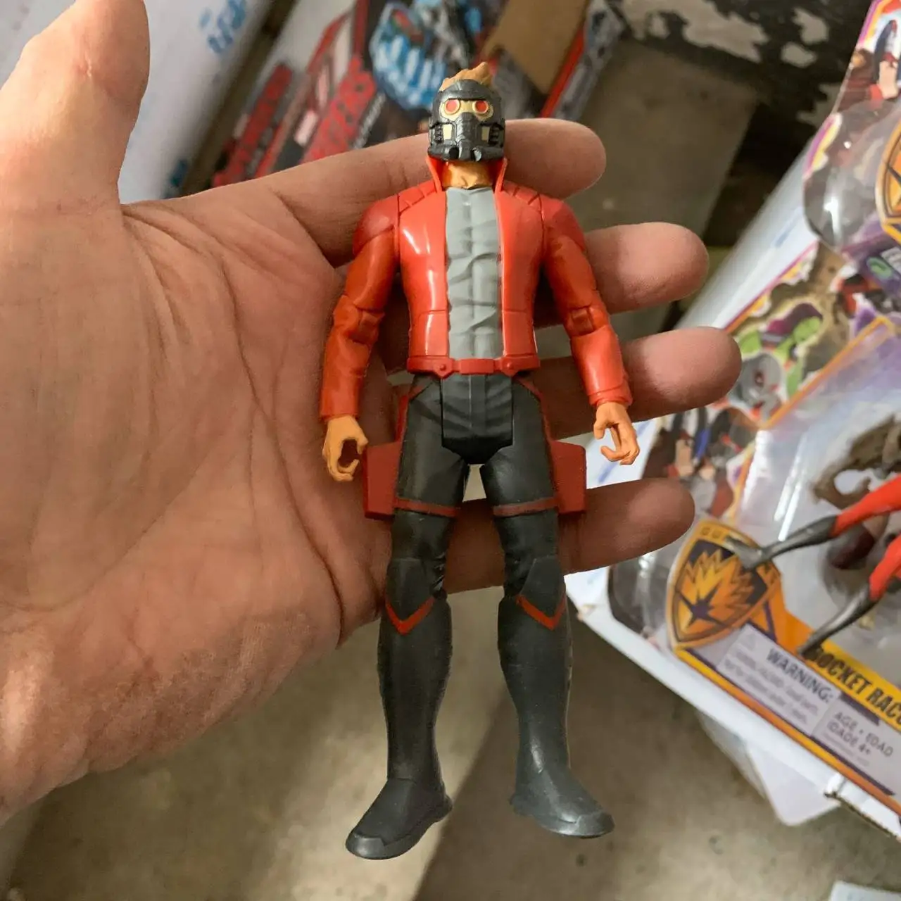 Genuine Marvel Guardians of The Galaxy Star-Lord Gamora Rocket Racoon Groot 3.75 Inch Joint Movable Model |