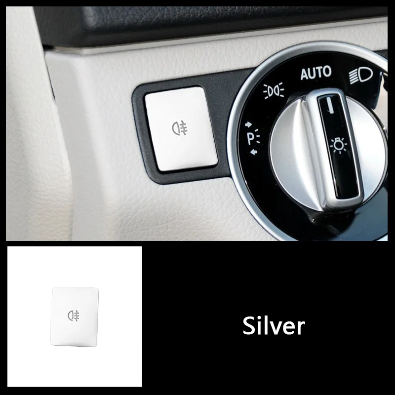 

Для Mercedes Benz A B C E Class W176 W246 W204 W212 CLA C117 GLA X156 GLK X204 Кнопка регулировки переключателя автомобильной фары Накладка