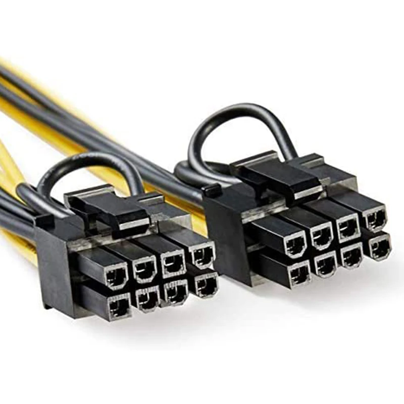 6-контактный к Dual Pcie 8-контактному (6+2) изображения Карта PCI Express Адаптер питания GPU