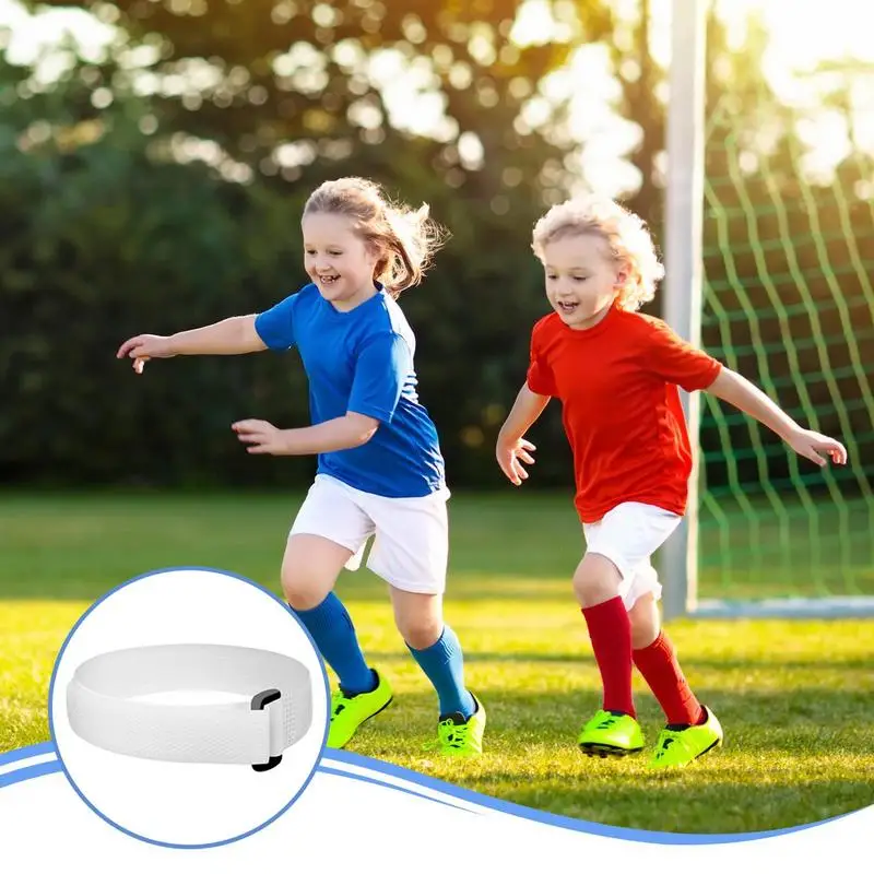 Белые сетчатые ремни для футбола 10 шт. футбольной цели многоразовые