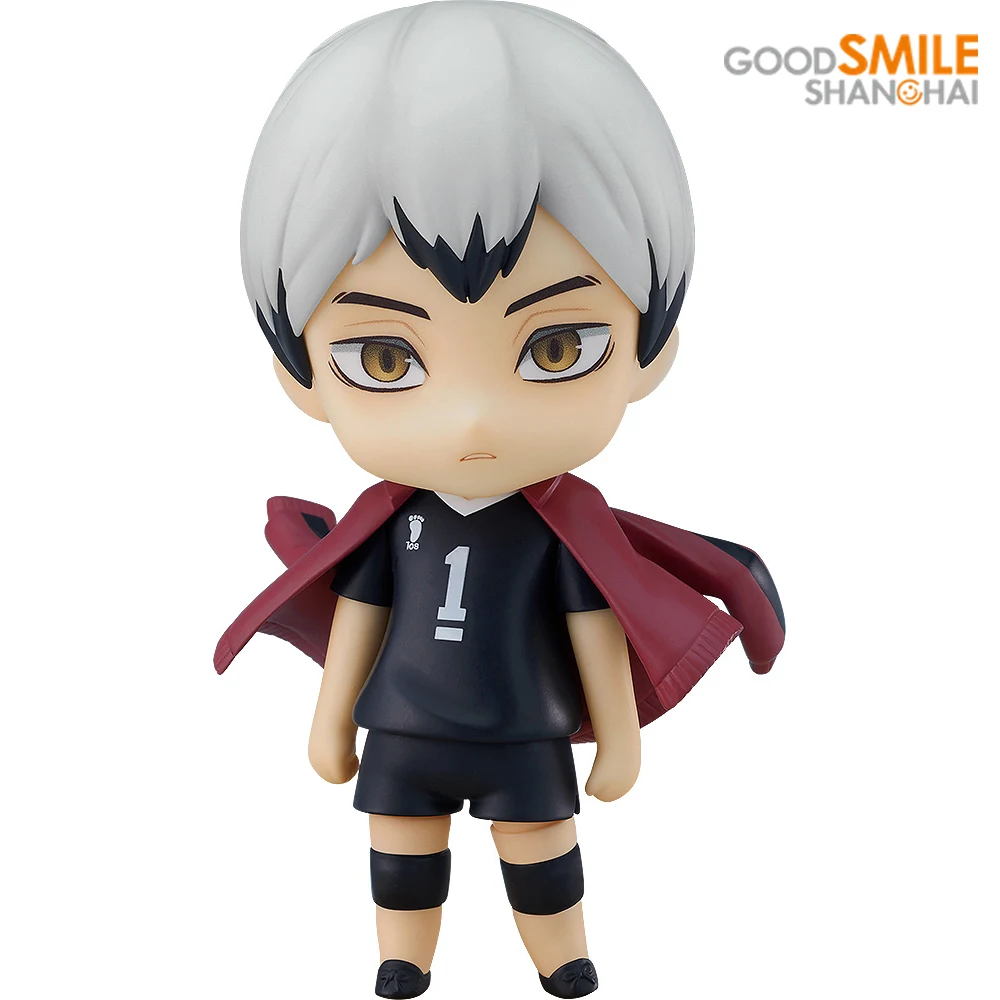 

Good Smile Genuine Nendoroid Haikyuu To The Top Kita Shinsuke Anime Model Collectile Action Figure Toys Kawaii Doll