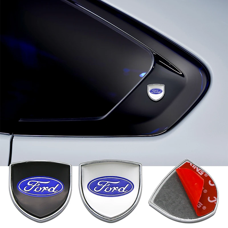 3D металлическая эмблема-наклейка для автомобиля, аксессуар для Ford Focus, Mondeo, Escort, Fiesta, Edge, Mustang, Kuga, Explorer, MK2, MK7, Premium (art.: 3920dcb4913dc) - 3920dcb4913dc