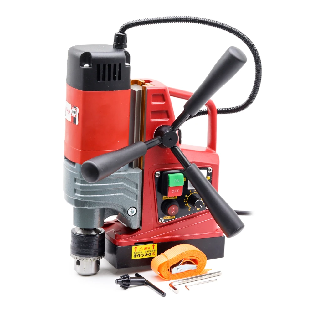 Электрическая Магнитная дрель AX23RE/AX28RE напольная 220 В мощная портативная