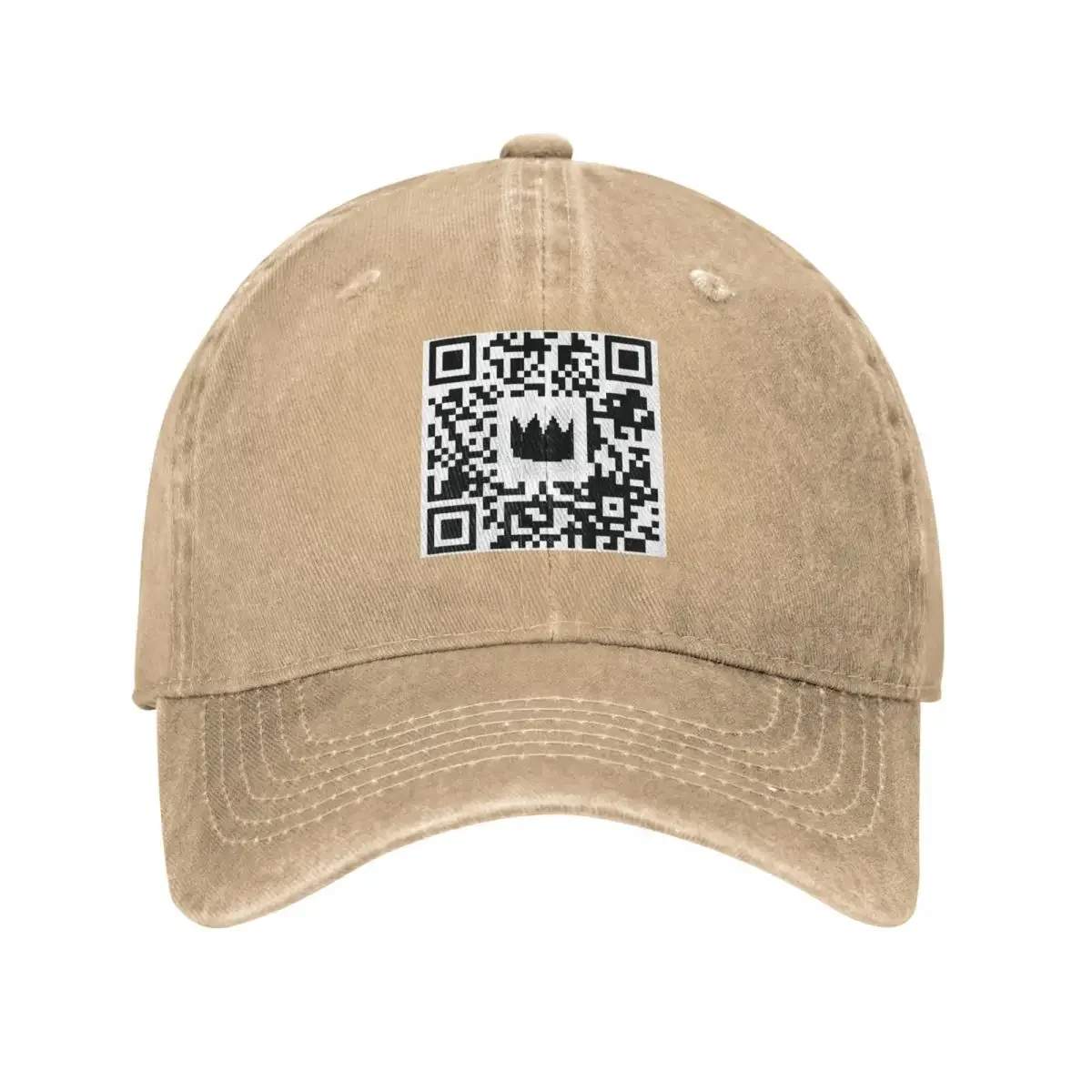Фото Бейсболка с QR-кодом Twitch Link от Occult TV, пляжная люксовая кепка, дизайнерская шапка с помпоном для мужчин и женщин №2
